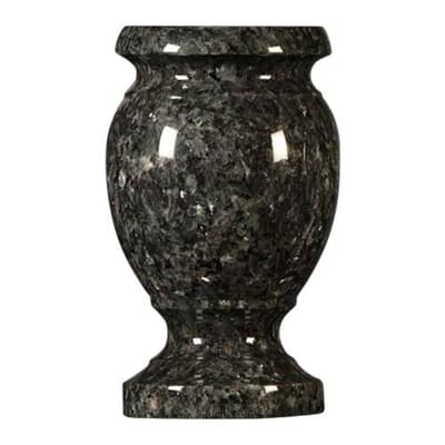 Blue Pearl Granite Vase