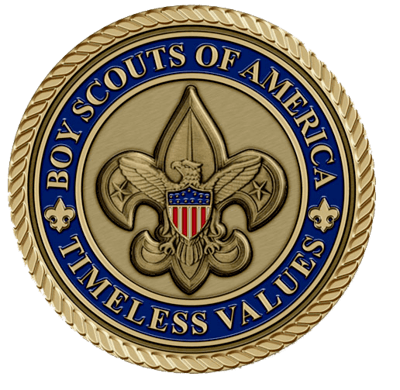 Boy Scout Medium Medallion