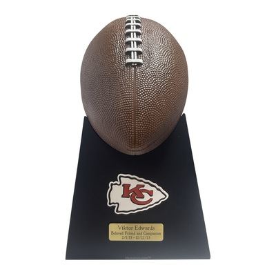 Chiefs Football Cremation Urn