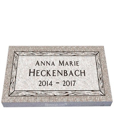 Classic Child Granite Grave Marker