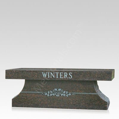 Colonial Granite Cremation Benches