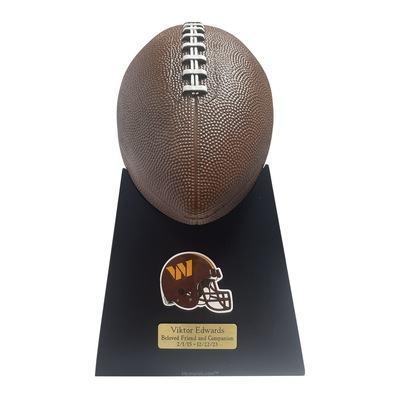 Commanders Football Cremation Urn