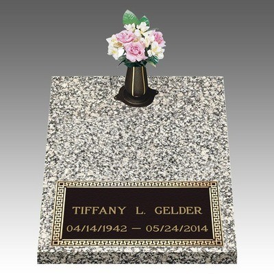 Dignity Classic Deep Bottom Bronze Headstone II