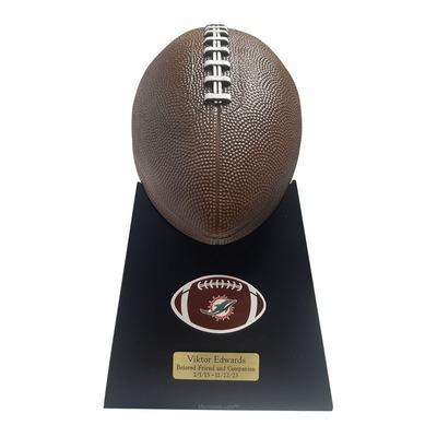 Dolphins Football Cremation Urn