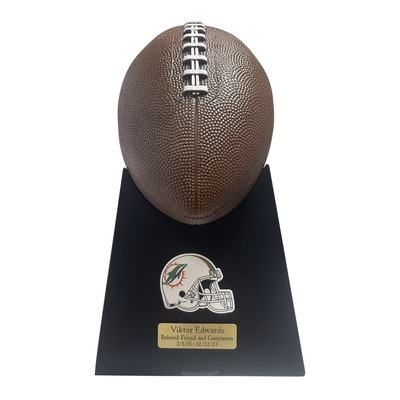 Dolphins Football Cremation Urn