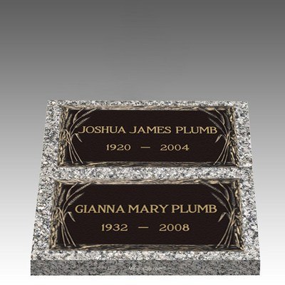 Dynasty Ceres Deep Double Bronze Headstone