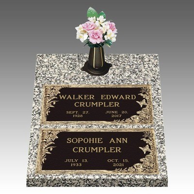 Dynasty Resurrection Deep Double Bronze Headstone II