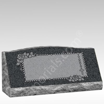 Dynasty Rose Granite Slant Gravestones