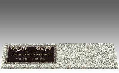 Dynasty Serenity Left Bronze Headstone