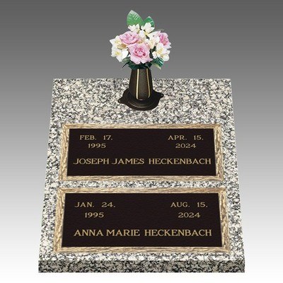 Dynasty Simplicity Deep Bronze Cemetery Headstones II