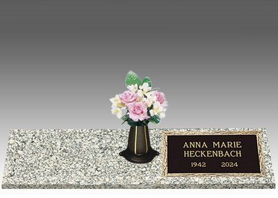 Dynasty Simplicity Right Large Bronze Headstone II