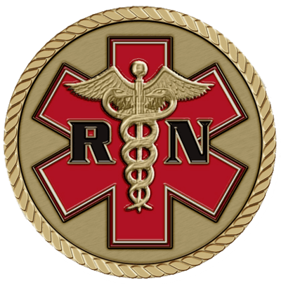 Emergency Room Registered Nurse Medallions