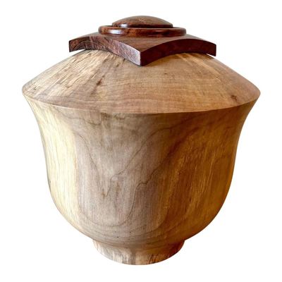 Everlasting Love Wood Urn