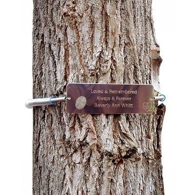 Finger Print Tree Plaque