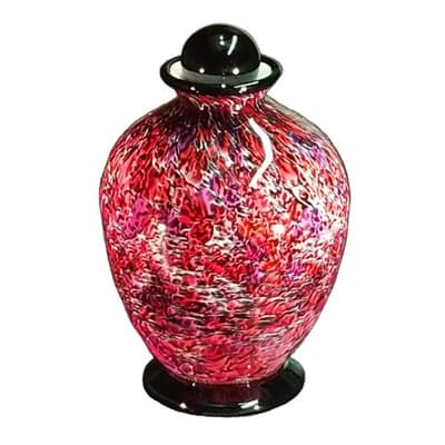 Fire Glass Urns