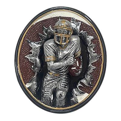 Football Player Medallion