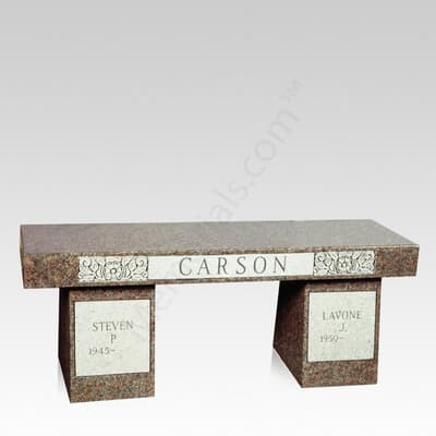 Forever Granite Cremation Bench II