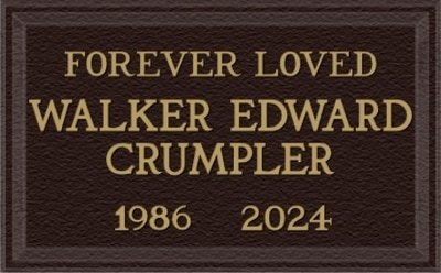 Forever Loved Bronze Niche Plaques