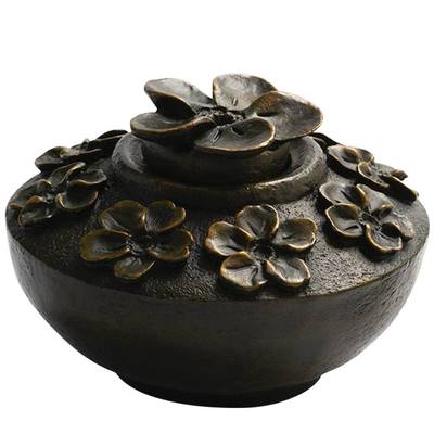 Forget Me Not Bronze Child Cremation Urn