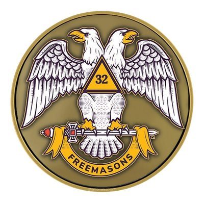 Freemasons 32 Medallion