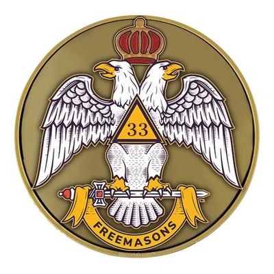 Freemasons 33 Medallion