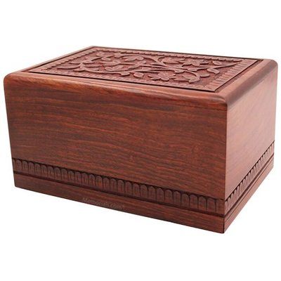 Funeral Wood Urn