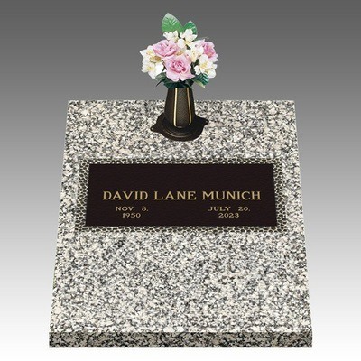 Garden of Life Simplicity Deep Top Bronze Headstone II