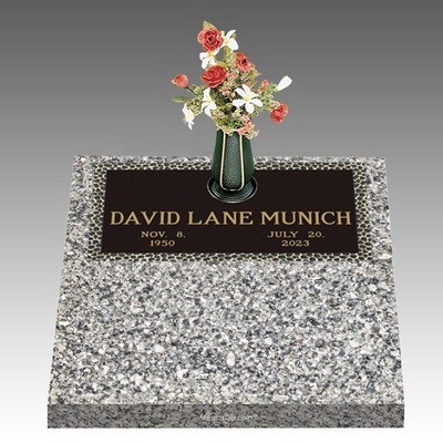 Garden of Life Simplicity Deep Top Bronze Headstone