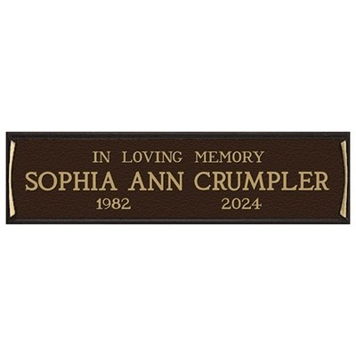 Guidance Scroll Niche Plaque