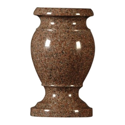 Imperial Pink Granite Vase