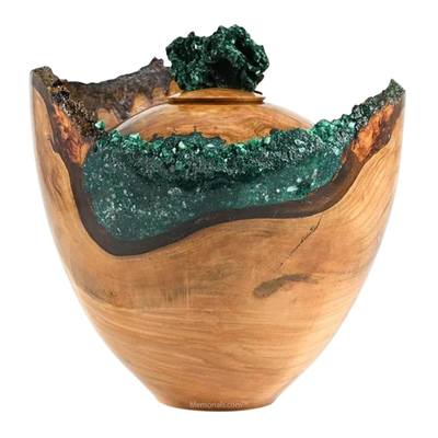 In Life Wood Cremation Urn