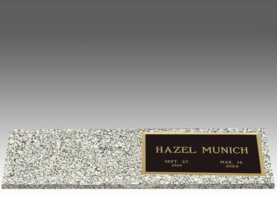 Infinity Classic Right Bronze Headstone