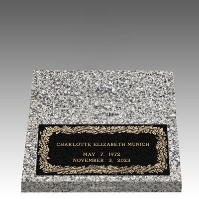 Infinity Hawaiian Deep Bottom Bronze Headstone