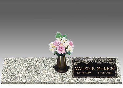 Infinity Pine Right Bronze Headstone II