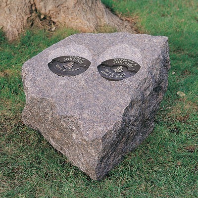 Large Companion Memorial Cremation Rock