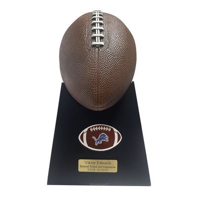 Lions Football Cremation Urn