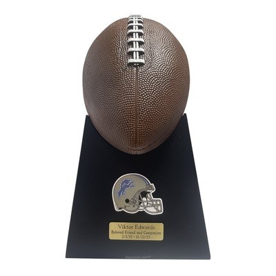 Lions Football Cremation Urn