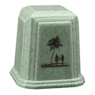 Long Walks on the Beach Mellow Cultured Urn