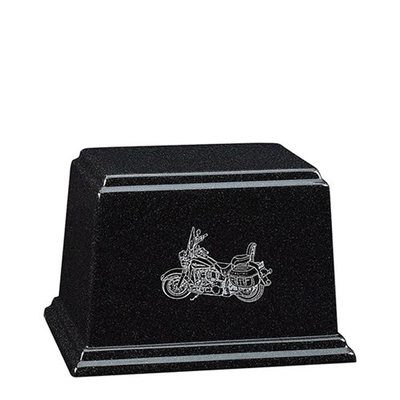 Motorcycle Keepsake Cultured Cremation Urn