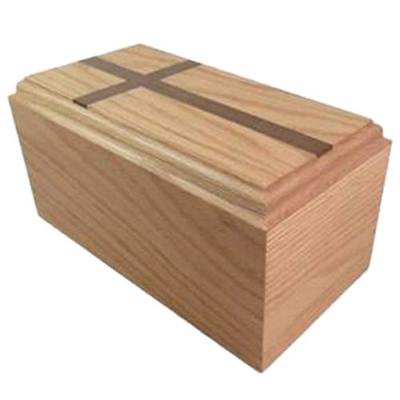 Oak Wood Pet Casket