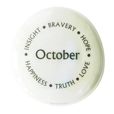 October Birthstone Keepsake Stones