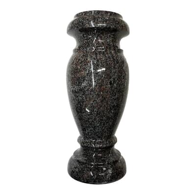 Paradiso Granite Cemetery Vase IV