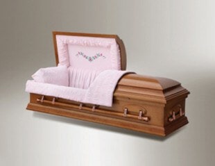 Paramount Half Couch Wood Casket