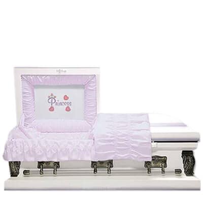 Princess Mini Child Casket