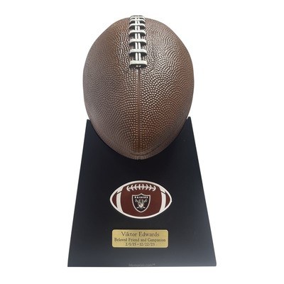 Raiders Football Cremation Urn