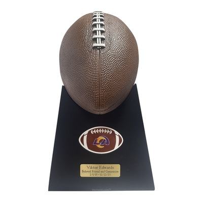 Rams Football Cremation Urn