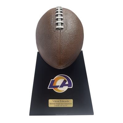 Rams Football Cremation Urn