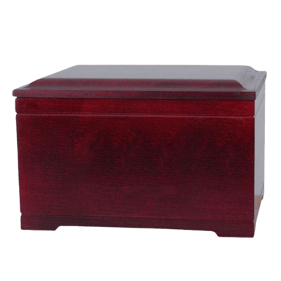 Rosewood Pet Casket