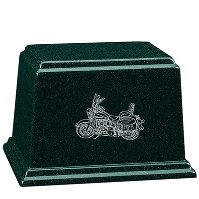 Royal Motorcycle Cultured Cremation Urn