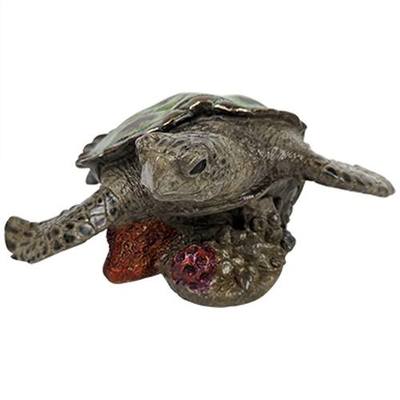 Sea Turtle Bronze Cremation Urn